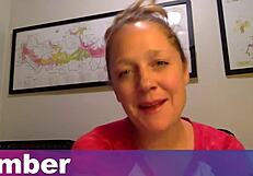 Naughty candy heart buttplug anal insertion and use demo