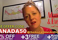 Naughty candy heart buttplug anal insertion and use demo