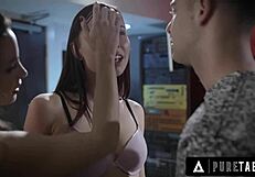 naive aidra fox deepthroats and rides for abigail mac and producer in taboo ffm submission