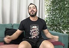 Brazillian teen Tiffany Carioca debuts first on-camera fuck in casting interview.