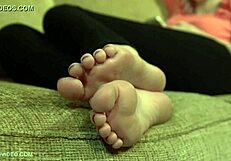 Intense Foot Fetish Worship And Toe Sucking Session
