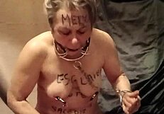 ready to watch this french slave maid take belt spanks uro play and bound orgasms outdoors?