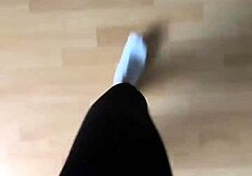 Morning Sniff Of Her Smelly White Socks Fetish