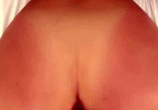 whoa that big strap-on makes lenushka doll cum so hard in intense play