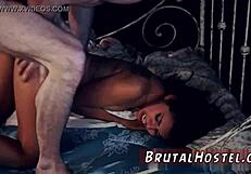 wanna see hot teen striptease then get fucked standing with big tits?