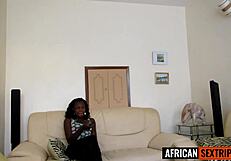 yo super tight ebony babe gettin railed doggystyle by her hung boyfriend