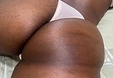 my ebony latina mother-in-law's best friend begs for my huge cock inside her