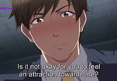 Perverted Hentai Secretary with Massive Tits Gets Fucked and Licked by Horny Boss