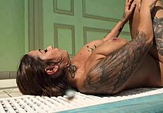 What If Juicy Canadian Milf Heidi Dives Underwater for Secret Pool Pleasures?