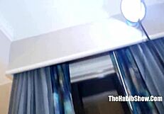 Young sexy babe spreads wide open craving that massive BBC!