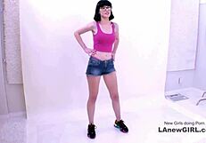 Ravishing Brunette Goddess Fucked Raw In Modeling Audition Cum Swallow Finale!