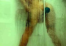 OMG, Doesn't This Hot Teen Look Irresistible Dildoing in the Steamy Shower?!