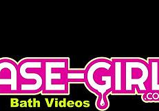 new brunette teen's perfect body begs for daddy's cum on sofa!