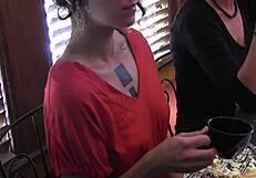 really close best friends dominate with toys and pussy play