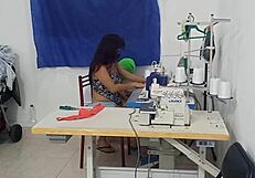 i gave in to coworker temptation letting him explore during massage