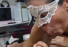 Masturbate to Sailor Girl Hotwife's Huge Gushing Cumshot!