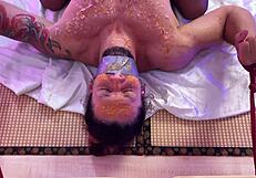 aww, this cute guy slave is finally getting his punishment 😏