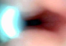 whoa endoscope catches that huge cock pulsing cum deep inside her sloppy hole up close