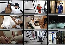  zombae dominated hard as corporate slave with choking handcuffs and humiliation