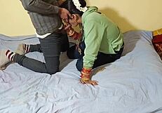 Young desi bride loses virginity to boyfriend's hardcore pounding of tight pussy with dirty hindi talk