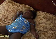 Ever wonder how a black midget milf slurps white cock before riding it hard cowgirl style?