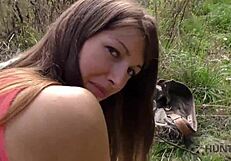 hunt4k. naughty girl thrilled for anal cash fun