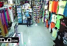 shoplifter daisy stripped searched and fucked hard by nicky