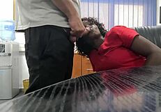 car sex thrills us fucking office quickie doggystyle then riding wet pussy cum covered