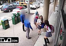 shoplifter daisy stripped searched and fucked hard by nicky