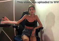 piscologa sexual begs for my huge cock in her tight pussy