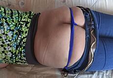 Maid's StepsOn Caresses My Big Ass I Beg Him To Fuck Me Hard