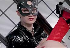 Can this skinny teen slut's gaping asshole handle brutal anal fisting and monster toys?