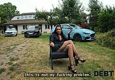 Debt Payment Deepthroat Monster Cock Ride