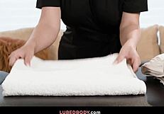 Please Excuse The Mess On These Oiled Lesbians Tribbing Pussies