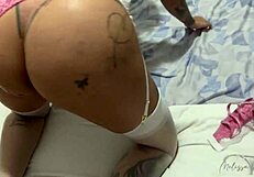 Hubby Invites Friend To Judge My Lingerie Then We Double Cumshot Her