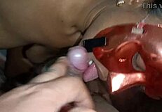 tantrik mata fingers pussy in toilet stepson drills her wet hairy pussy hard