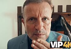 Czech Slutty Gf Cheats with Old Pornstar Neighbor Fucking Her Tight Pussy