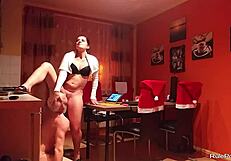 Wild Kitchen Oral! Couple Licks Pussy and Cock in Intense Blowjob Frenzy