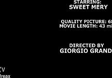 Sweet Mery's First BBC DP Ass to Mouth Balls Deep Rough Gapes Cum Swallow