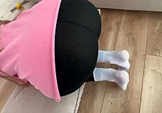 testing if sea girls' anuses taste salty with ass worship creampie farting