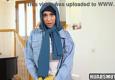 naughty shaved muslim teen virgin pussy deflowered deepthroated by mosque leader hardcore first time