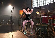 Fingering this rockin granny Carmen's wet pussy to screaming orgasm!