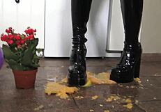 princess asmodia screams boot domination crushes your femdom fetish soul!