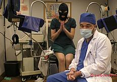 Patient 148 Screams in Latex Gloves Orgasm from Toys Gaping Pussy Slaps