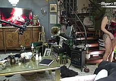 what happens backstage when client facializes sexy odette delacroix?