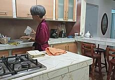 Stepsister jerks me off then hard delicious fuck