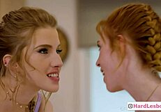 skinny blonde octavia red seduced by big tits madi collins pussy lick massage