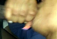 Masked Slut Spits and Sucks Cock in Sloppy Wet Blowjob