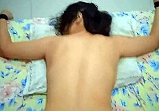 Blindfolded Bodybuilder Bound Assfucks Bareback Day 57 Taste Ass Cum