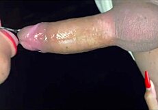 risky bareback creampie on wife by stranger at train line shocks cuck